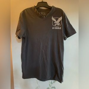 American Eagle athletic fit v neck tee
